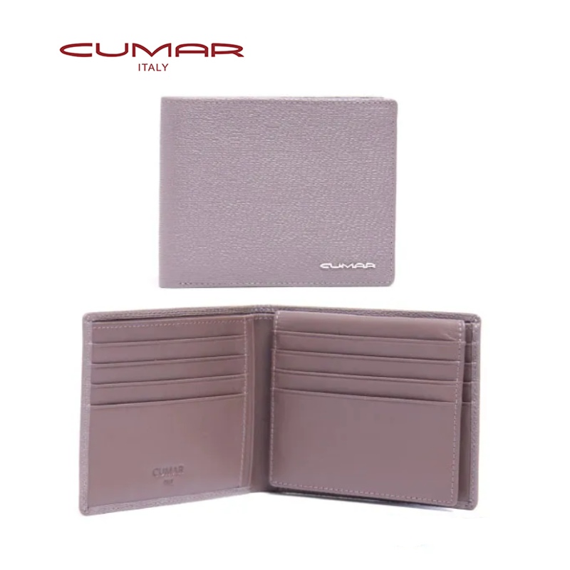 CUMAR 義大利牛皮-時尚短夾-三層上下翻(0496-E77-36)✿30B001